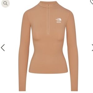 skims the north face REFINA LONG SLEEVE TOP xs